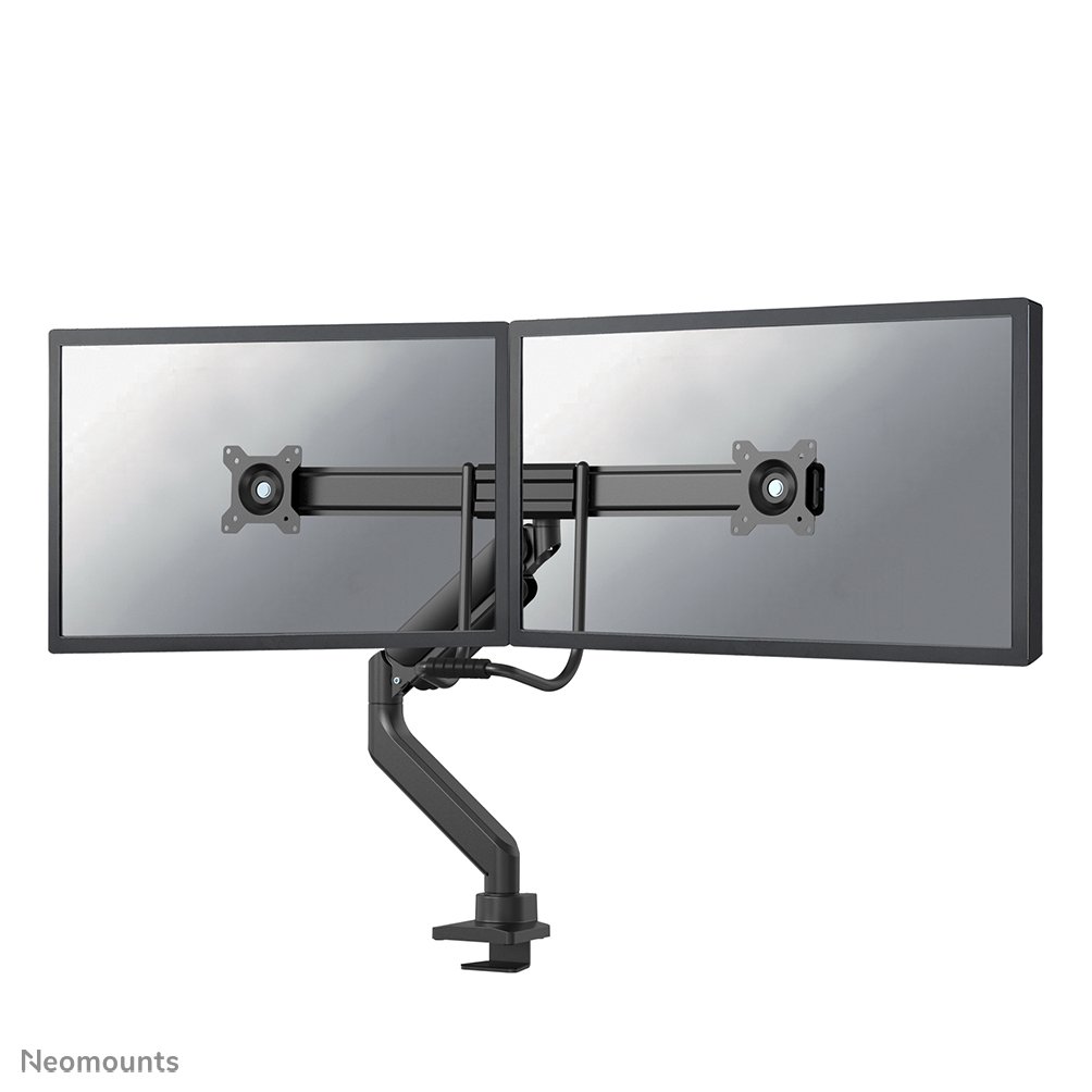 [DS75450BL2] Bras support d'écran Neomounts DS75-450BL2, 17 à 32 pouces, jusqu'à 8 kg, 2 écrans, VESA 75x75 à 100x100