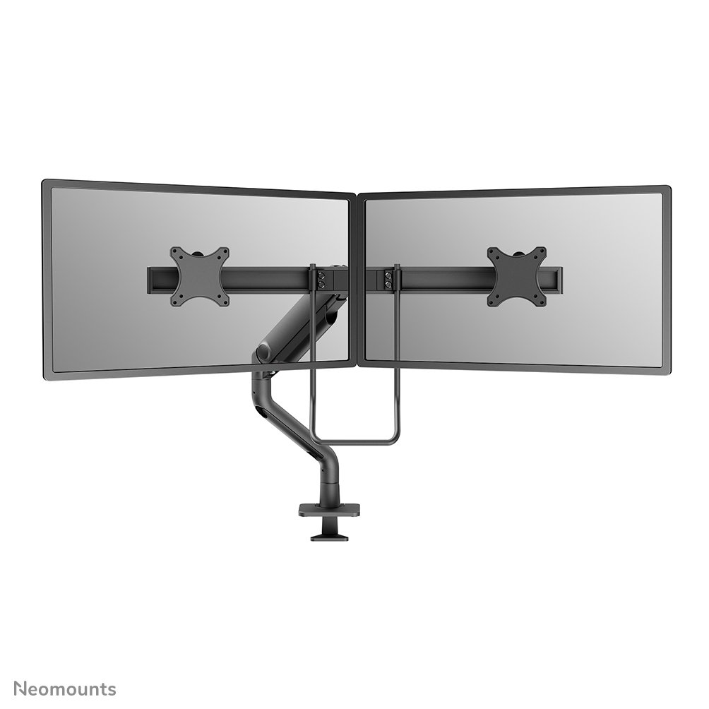 [DS75S950BL2] Bras support d'écran Neomounts DS75S-950BL2, 17 à 32 pouces, jusqu'à 8 kg, 2 écrans, VESA 75x75 à 100x100