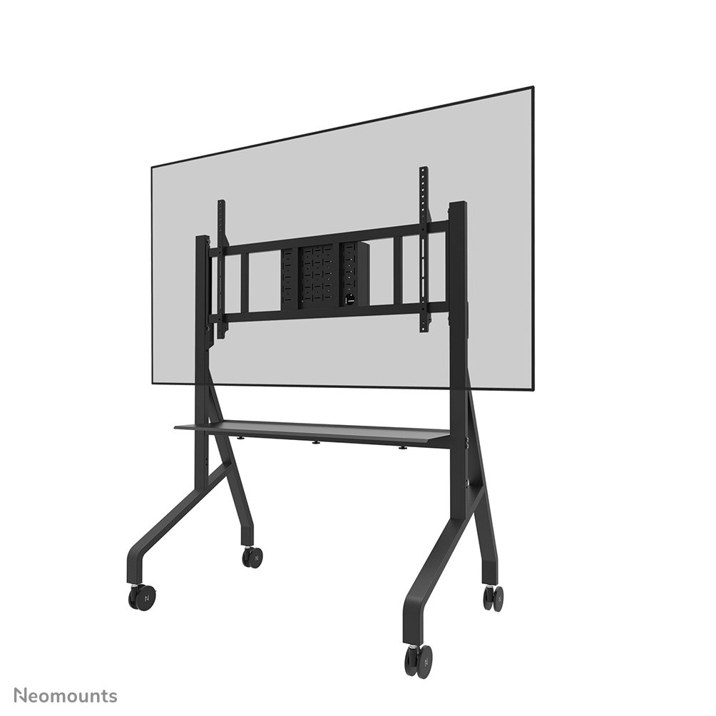 [FL50575BL1] Chariot mobile pour écran Neomounts FL50-575BL1, 65 à 115 pouces, jusqu'à 125 kg, VESA 100x100 à 1100x600, fixé