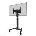 Chariot mobile pour écran Neomounts FL50S-825BL1, 37 à 75 pouces, jusqu'à 70 kg, VESA 100x100 à 600x400, fixé