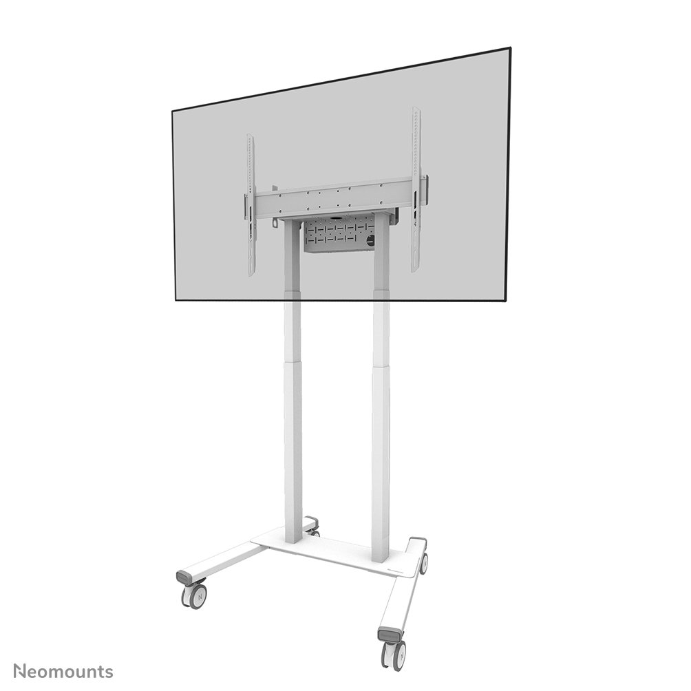 [FL55875WH1] Chariot mobile pour écran Neomounts FL55-875WH1, 55 à 100 pouces, jusqu'à 110 kg, VESA 100x100 à 800x600, fixé