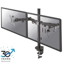 Bras support d'écran Neomounts FPMA-D550DBLACK, 10 à 32 pouces, jusqu'à 8 kg, 2 écrans, VESA 75x75 à 100x100