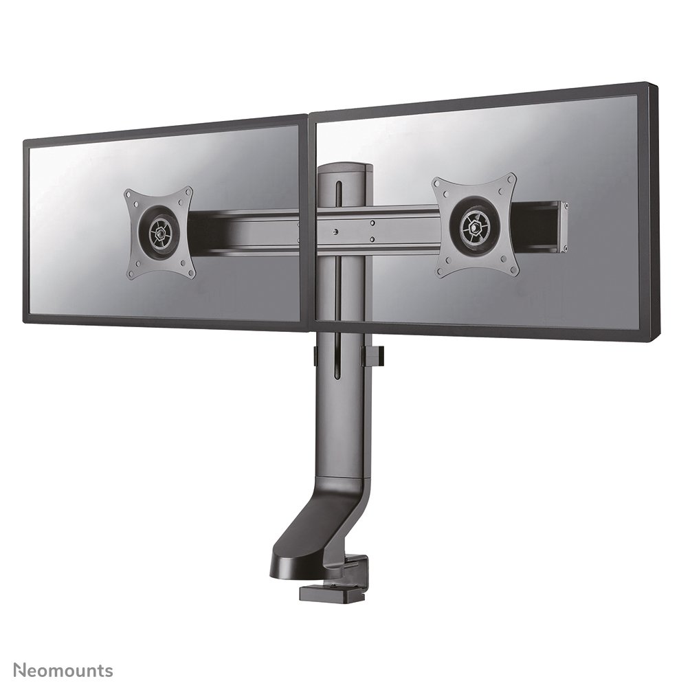 [FPMAD860DBLACK] Neomounts FPMA-D860DBLACK Monitorarm, 10 bis 27 Zoll, bis 7 kg, 2 Bildschirme, VESA 75x75 bis 100x100