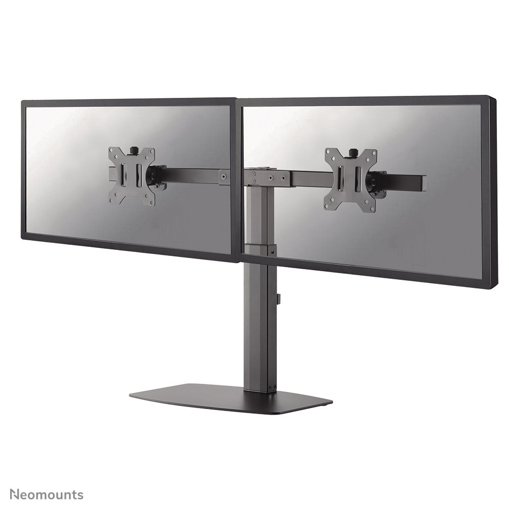 [FPMAD865DBLACK] Neomounts FPMA-D865DBLACK monitor stand, 10 to 27 inch, up to 6 kg, 2 screens, VESA 75x75 to 100x100