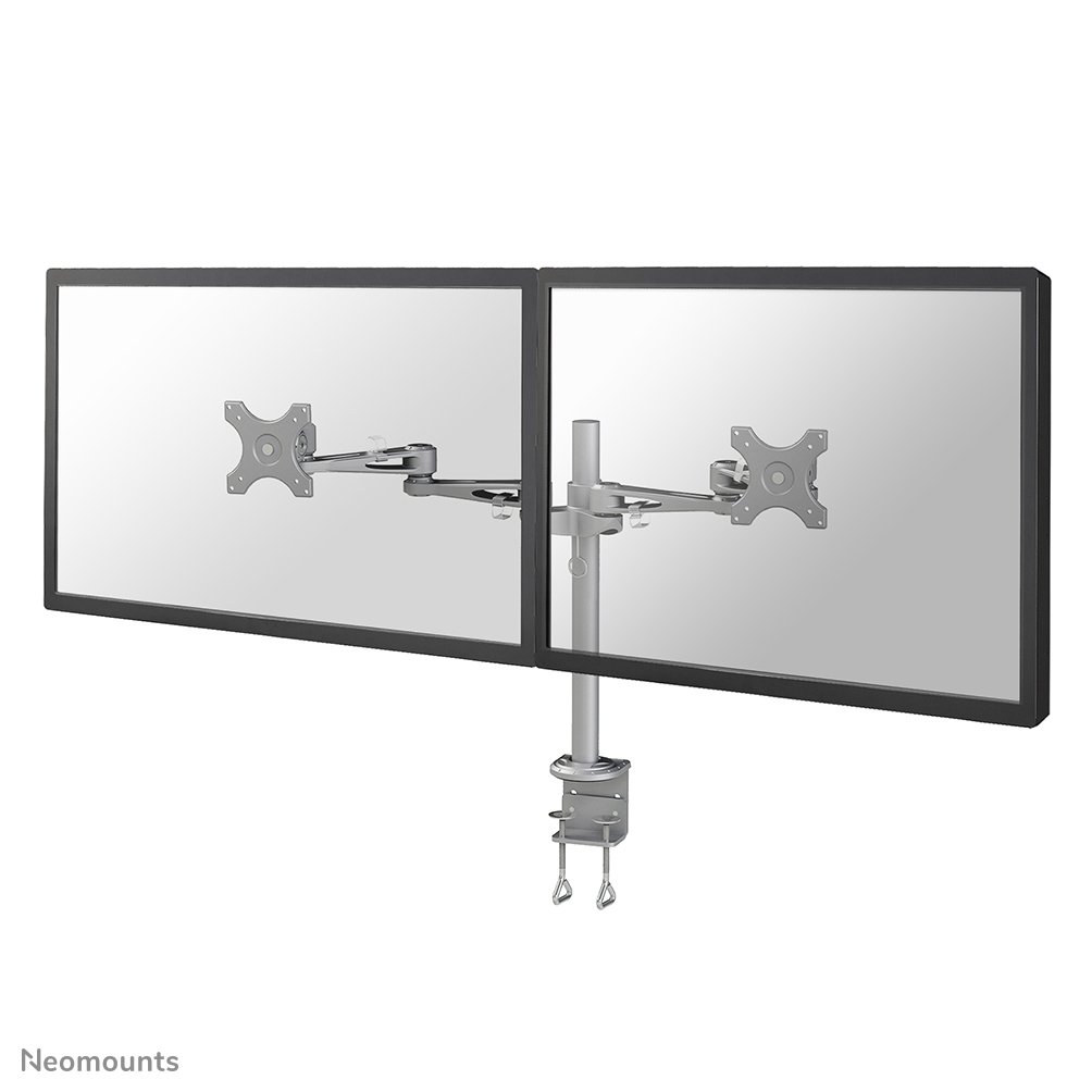 [FPMAD935D] Bras support d'écran Neomounts FPMA-D935D, 14 à 27 pouces, jusqu'à 6 kg, 2 écrans, VESA 75x75 à 100x100