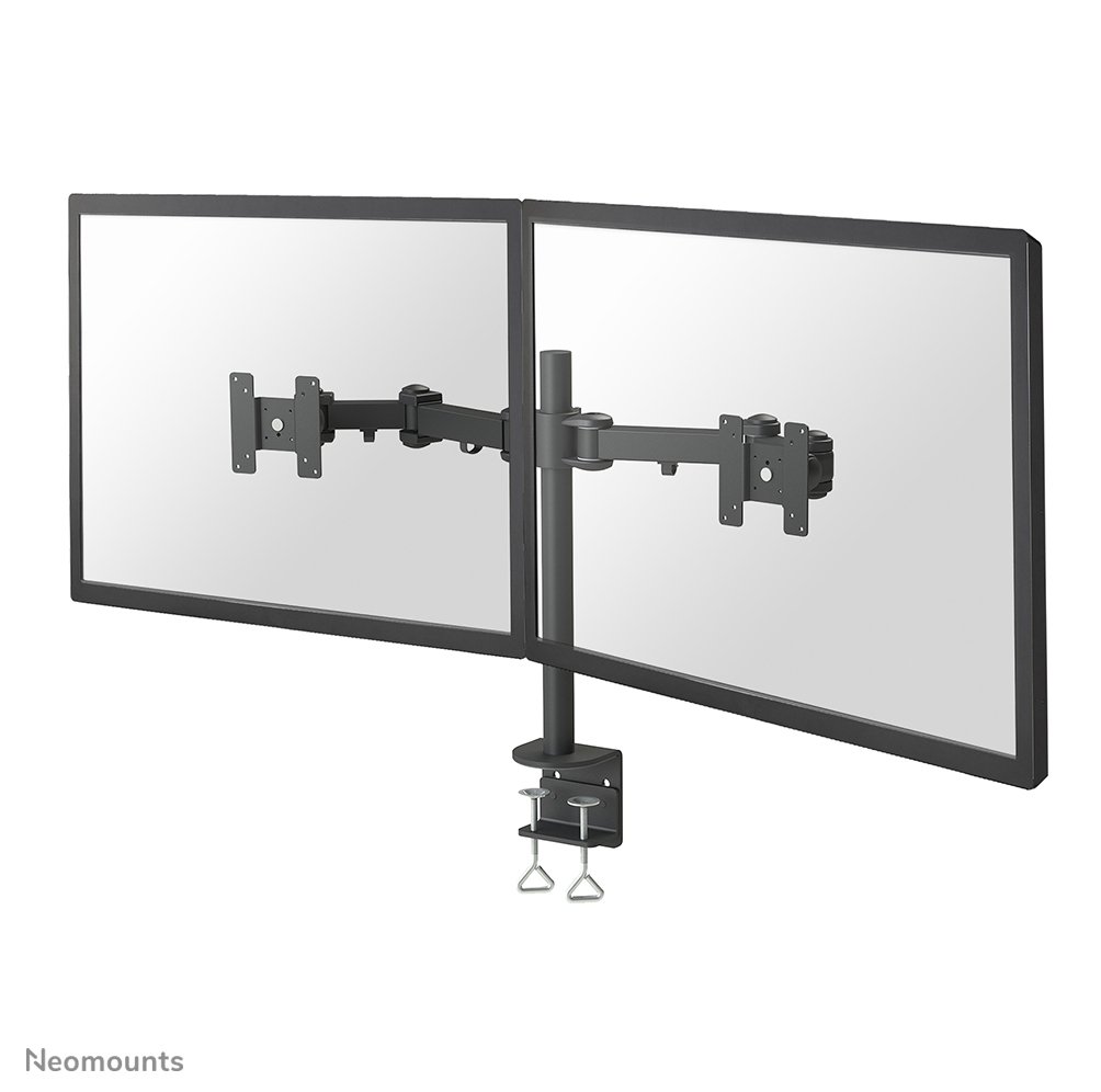 [FPMAD960D] Bras support d'écran Neomounts FPMA-D960D, 10 à 27 pouces, jusqu'à 8 kg, 2 écrans, VESA 75x75 à 100x100