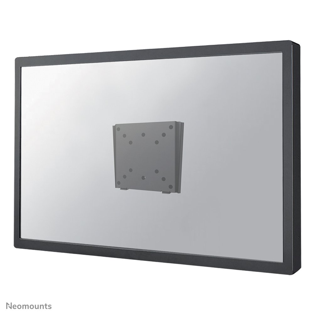 Support mural pour écran Neomounts FPMA-W25BLACK, 10 à 30 pouces, jusqu'à 30 kg, VESA 50x50 à 100x100, fixé