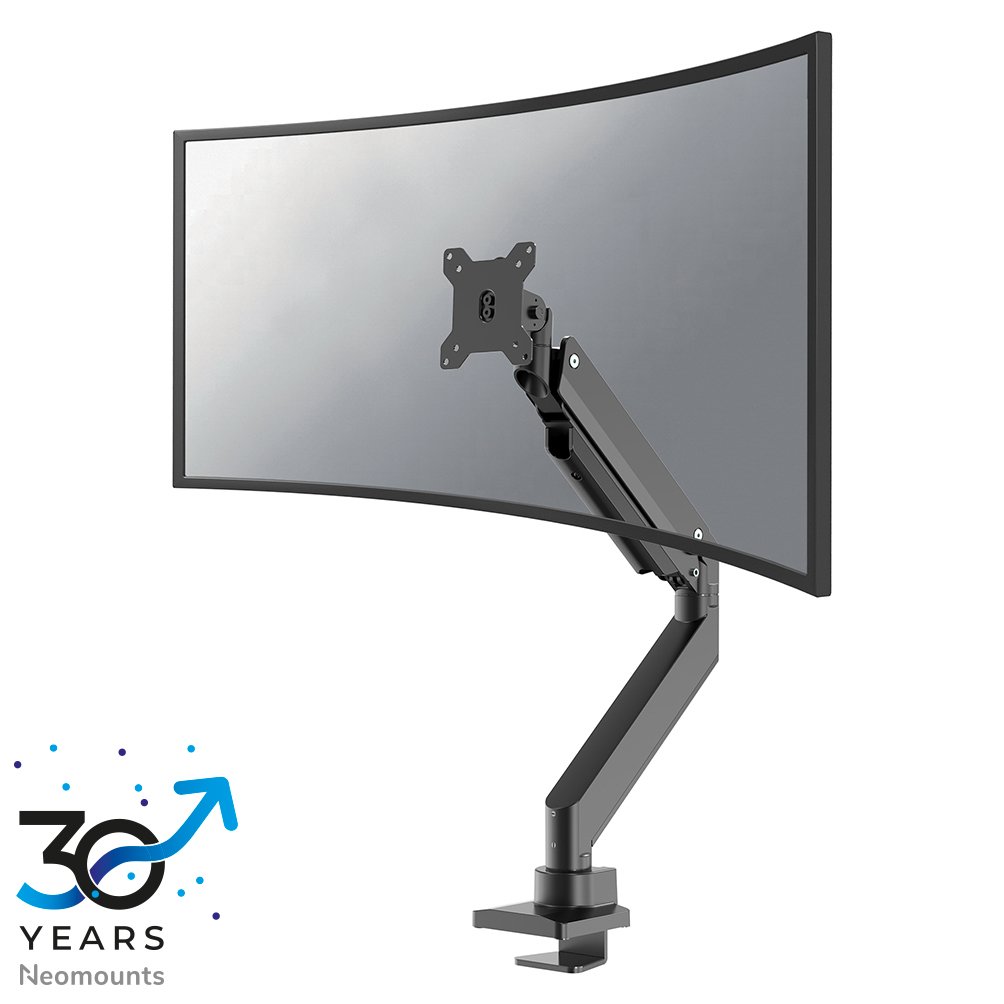 [NMD775BLACKPLUS] Bras support d'écran Neomounts NM-D775BLACKPLUS, 10 à 49 pouces, jusqu'à 18 kg, VESA 75x75 à 100x100, mouvement complet