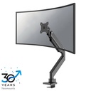 Neomounts NM-D775BLACKPLUS Monitorarm, 10 bis 49 Zoll, bis 18 kg, VESA 75x75 bis 100x100, Voll beweglich