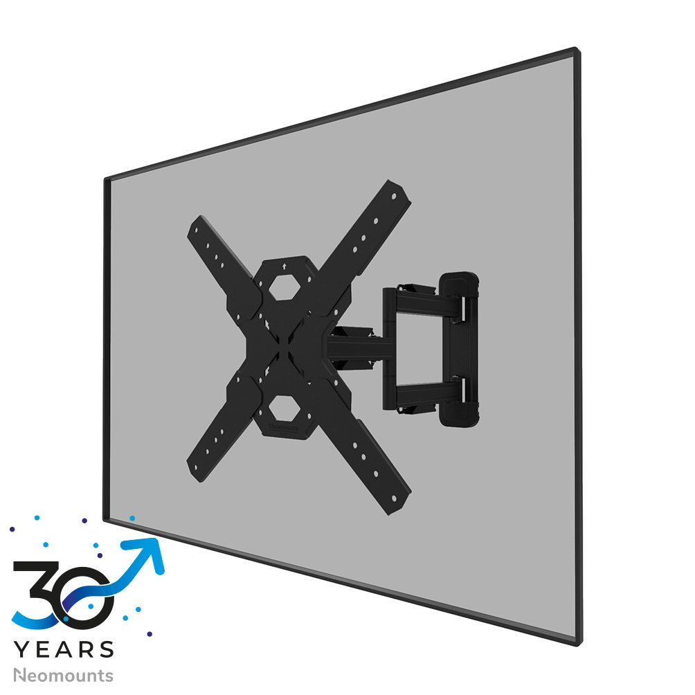 [WL40S850BL14] Support mural pour écran Neomounts WL40S-850BL14, 40 à 65 pouces, jusqu'à 40 kg, VESA 100x100 à 400x400, inclinaison