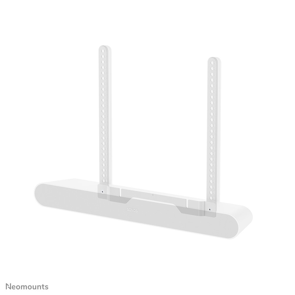 [AV35724WH1] Support pour barre de visioconférence Neomounts AV35-724WH1, 75 pouces, jusqu'à 2 kg, VESA 200x200 à 600x400, fixé