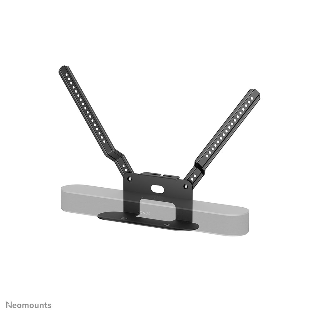 [AV35726BL1] Neomounts AV35-726BL1 video bar mount, 75 inch, up to 5 kg, VESA 200x200 to 600x400, Fixed