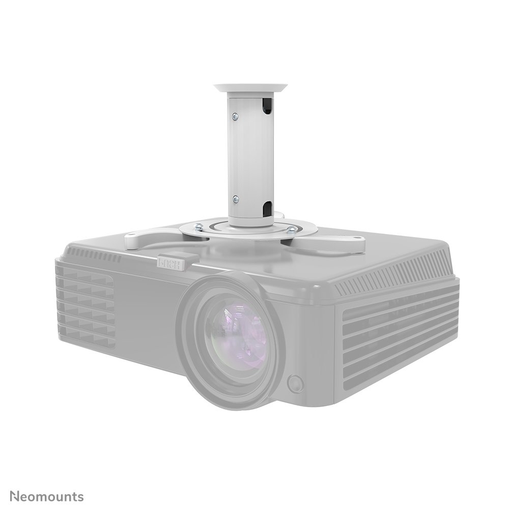 [BEAMERC80WHITE] Support de plafond pour vidéoprojecteur Neomounts BEAMER-C80WHITE, jusqu'à 15 kg, inclinaison, rotation