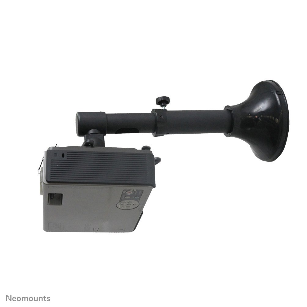 [BEAMERW050BLACK] Neomounts BEAMER-W050BLACK Beamer-Wandhalterung, bis 12 kg, Neigen, Schwenken, Voll beweglich