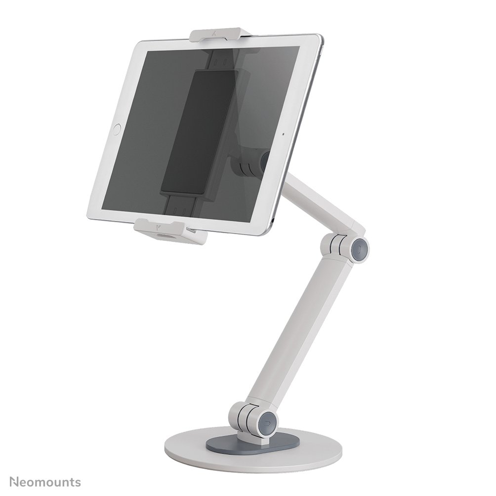 [DS15550WH1] Neomounts DS15-550WH1 Tablet-Halterung, 4.7 bis 12.9 Zoll, bis 1 kg, Neigen, Rotieren, Schwenken