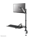 Neomounts DS90-325BL1 monitor arm, 17 to 32 inch, up to 9 kg, VESA 75x75 to 100x100, Full motion