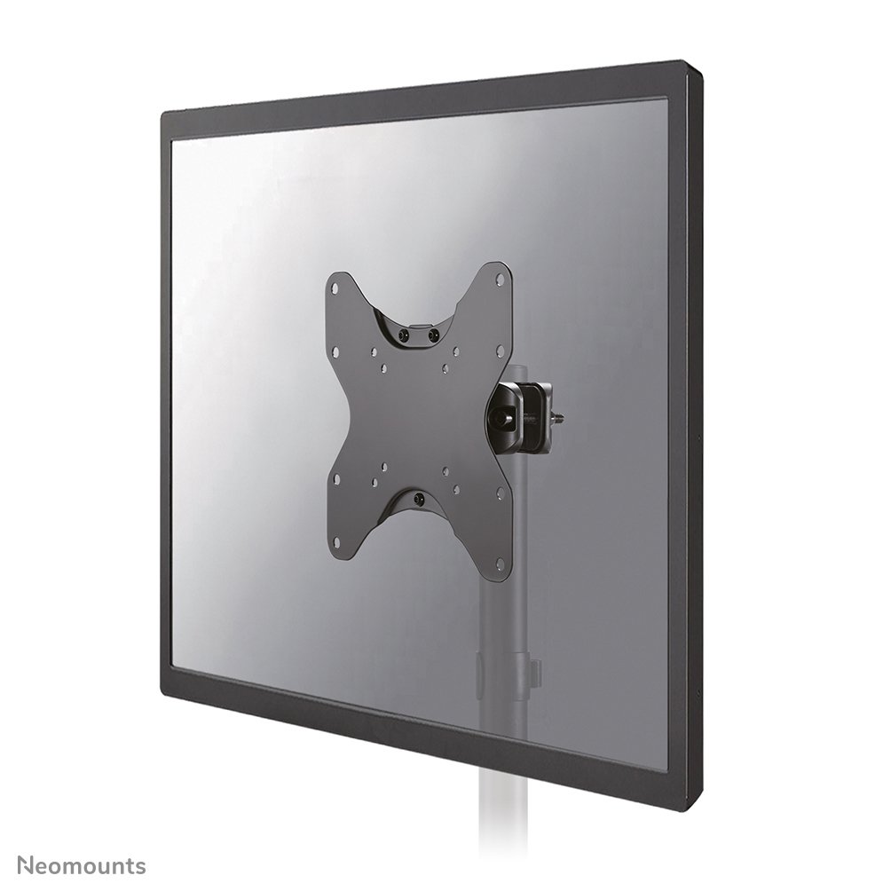 Neomounts FL40-430BL12 pole mount, 23 to 42 inch, up to 25 kg, VESA 75x75 to 200x200, Tilt, Rotate, Swivel