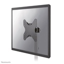 Support sur poteau pour écran Neomounts FL40-430BL12, 23 à 42 pouces, jusqu'à 25 kg, VESA 75x75 à 200x200, inclinaison