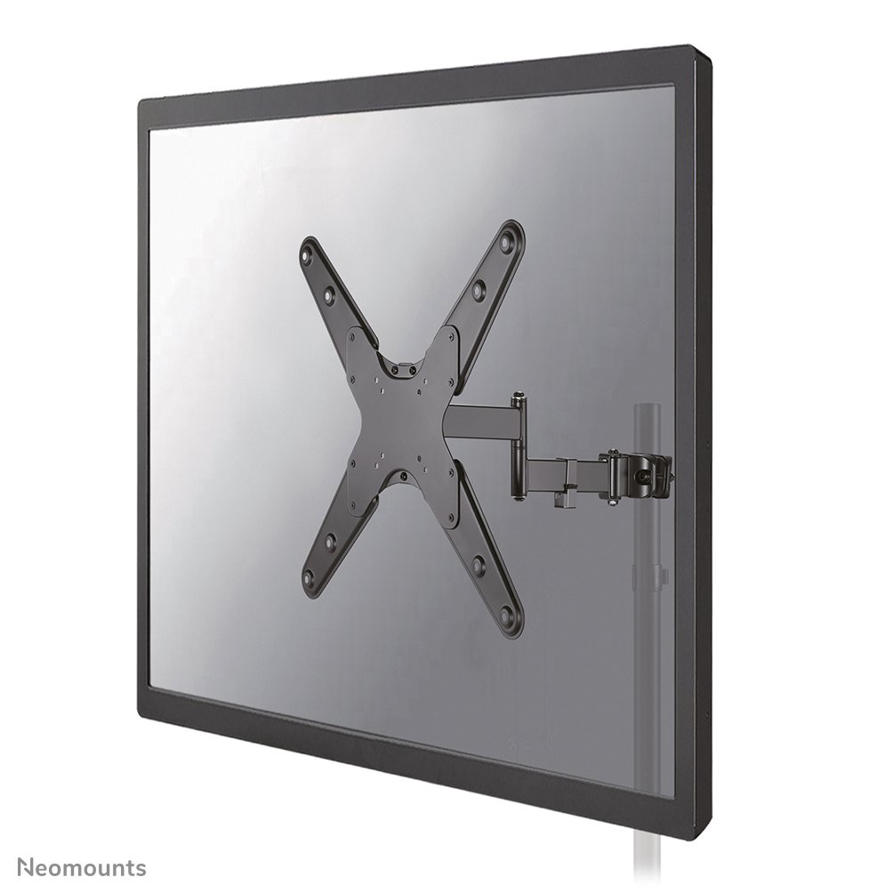 [FL40450BL14] Neomounts FL40-450BL14 Stangenhalterung, 32 bis 55 Zoll, bis 25 kg, VESA 75x75 bis 400x400, Neigen, Rotieren, Schwenken