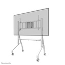 Neomounts FL50-575WH1 Display-Rollwagen, 65 bis 115 Zoll, bis 125 kg, VESA 100x100 bis 1100x600, Fixiert