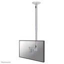 Neomounts FPMA-C050SILVER Deckenhalterung, 10 bis 30 Zoll, bis 20 kg, VESA 50x50 bis 100x100, Neigen, Schwenken