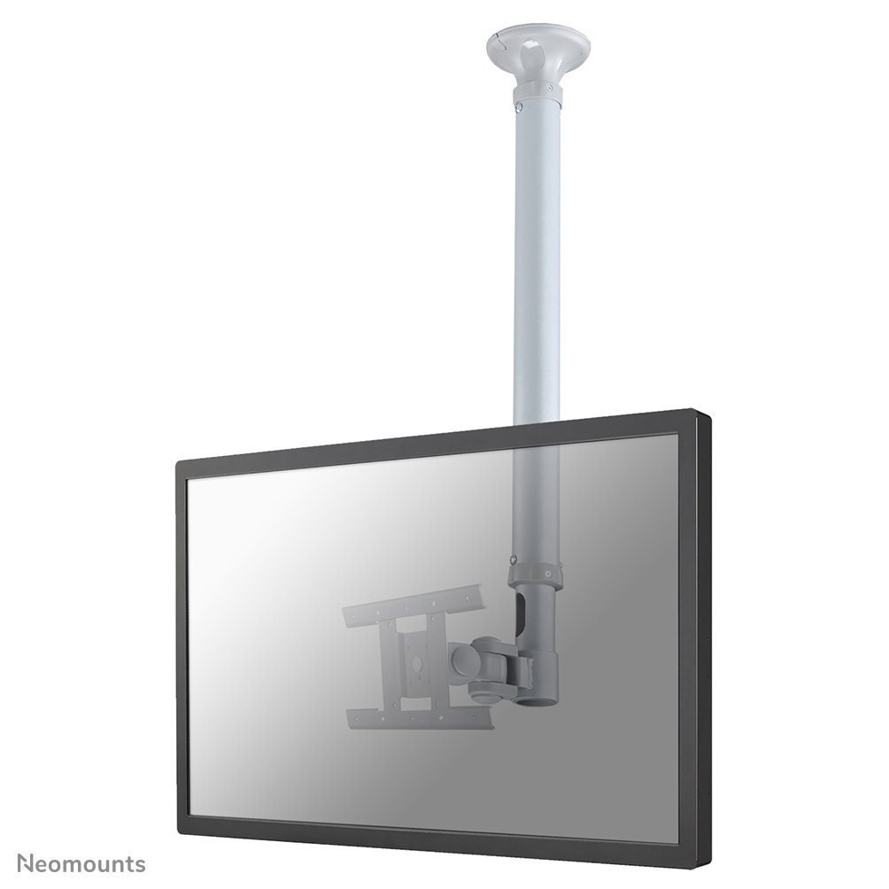 [FPMAC100SILVER] Support de plafond pour écran Neomounts FPMA-C100SILVER, 10 à 30 pouces, jusqu'à 12 kg, VESA 75x75 à 200x100