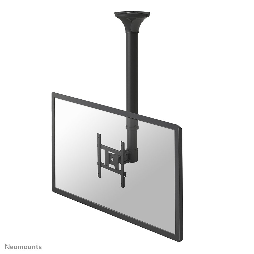 [FPMAC200BLACK] Support de plafond pour écran Neomounts FPMA-C200BLACK, 10 à 40 pouces, jusqu'à 20 kg, VESA 75x75 à 200x200, inclinaison
