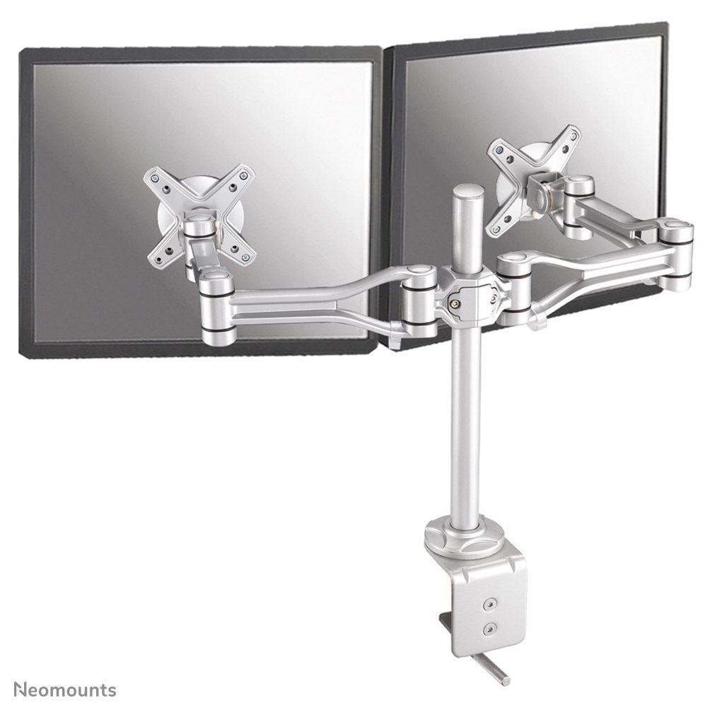 [FPMAD1030D] Neomounts FPMA-D1030D Monitorarm, 10 bis 24 Zoll, bis 7 kg, 2 Bildschirme, VESA 75x75 bis 100x100