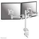 Bras support d'écran Neomounts FPMA-D1030D, 10 à 24 pouces, jusqu'à 7 kg, 2 écrans, VESA 75x75 à 100x100