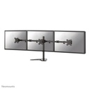 Neomounts FPMA-D550DD3BLACK monitor stand, 13 to 27 inch, up to 6 kg, 3 screens, VESA 75x75 to 100x100