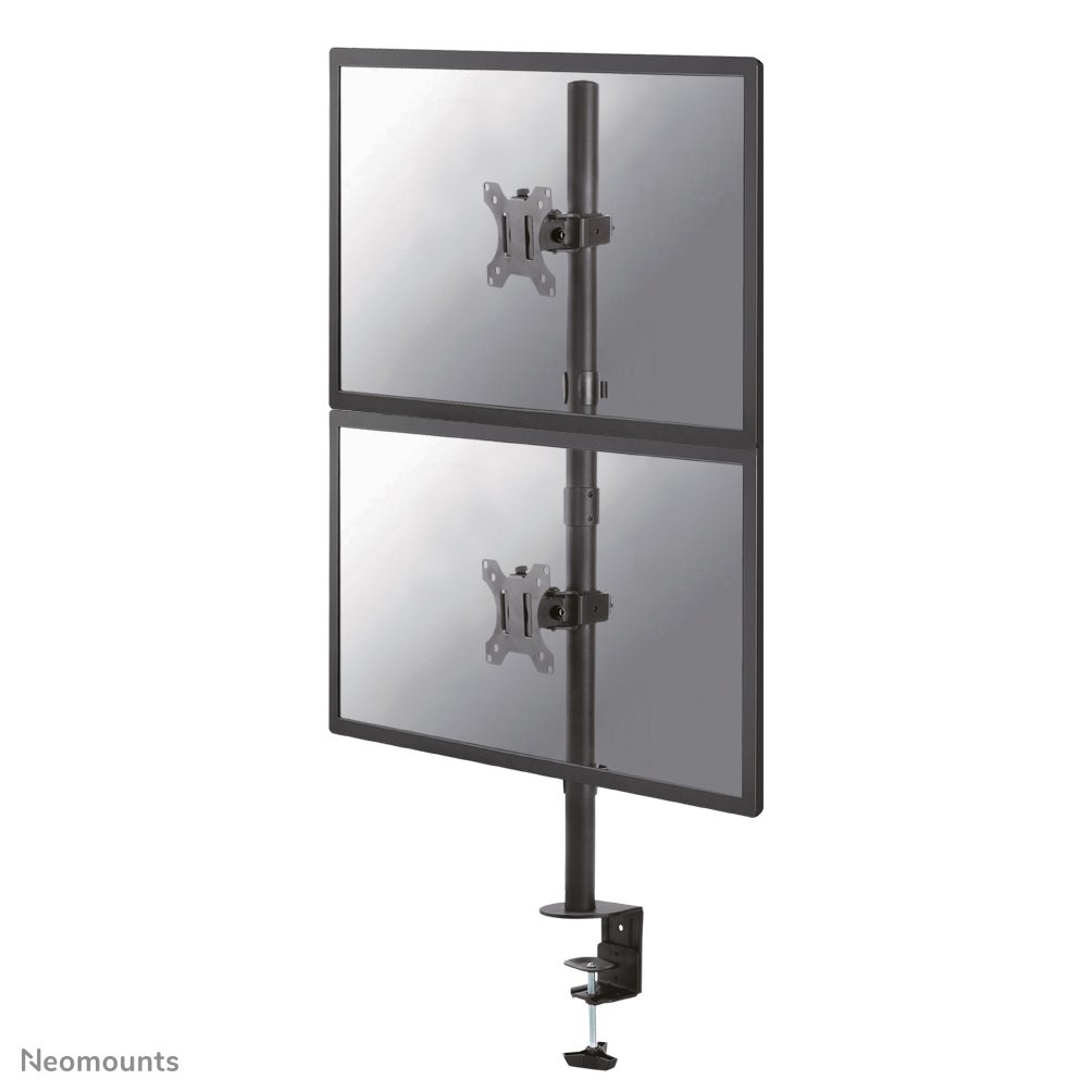Neomounts FPMA-D550DVBLACK monitor arm, 10 to 32 inch, up to 6 kg, 2 screens, VESA 75x75 to 100x100