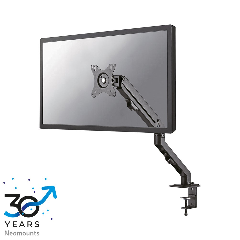 [FPMAD650BLACK] Bras support d'écran Neomounts FPMA-D650BLACK, 17 à 27 pouces, jusqu'à 7 kg, VESA 75x75 à 100x100, mouvement complet