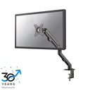 Bras support d'écran Neomounts FPMA-D650BLACK, 17 à 27 pouces, jusqu'à 7 kg, VESA 75x75 à 100x100, mouvement complet