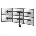 Neomounts FPMA-D700D6 Monitorarm, 19 bis 27 Zoll, bis 8 kg, 6 Bildschirme, VESA 75x75 bis 100x100
