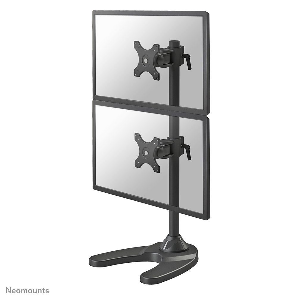 [FPMAD700DDV] Pied support d'écran Neomounts FPMA-D700DDV, 10 à 27 pouces, jusqu'à 6 kg, 2 écrans, VESA 75x75 à 100x100