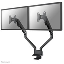 Neomounts FPMA-D750DBLACK2 Monitorarm, 10 bis 32 Zoll, bis 8 kg, 2 Bildschirme, VESA 75x75 bis 100x100