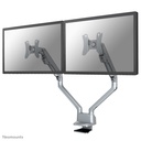 Neomounts FPMA-D750DSILVER monitor arm, 10 to 32 inch, up to 8 kg, 2 screens, VESA 75x75 to 100x100