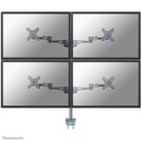 Neomounts FPMA-D935D4 monitor arm, 10 to 27 inch, up to 6 kg, 4 screens, VESA 75x75 to 100x100