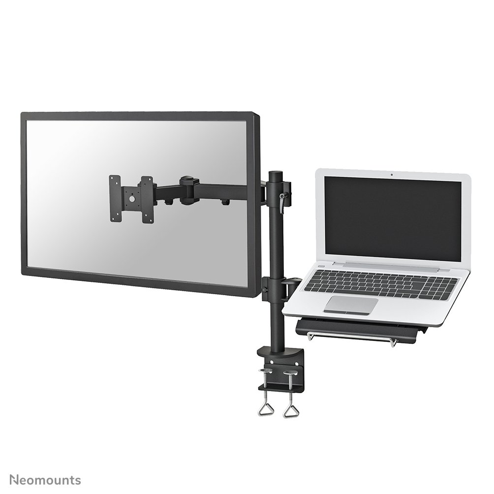 [FPMAD960NOTEBOOK] Bras support d'écran Neomounts FPMA-D960NOTEBOOK, 10 à 27 pouces, jusqu'à 10 kg, VESA 75x75 à 100x100, inclinaison