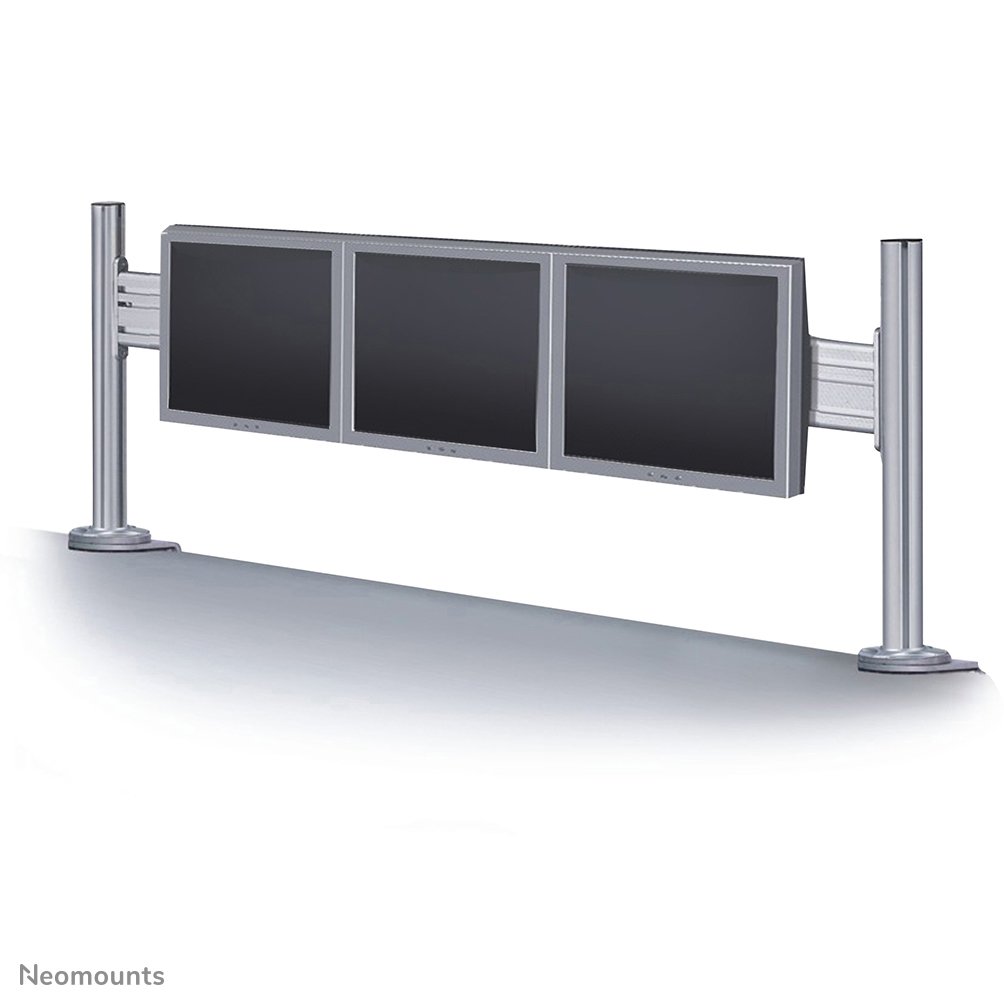 [FPMADTB100] Bras support d'écran Neomounts FPMA-DTB100, 10 à 24 pouces, jusqu'à 10 kg, 3 écrans, VESA 75x75 à 100x100