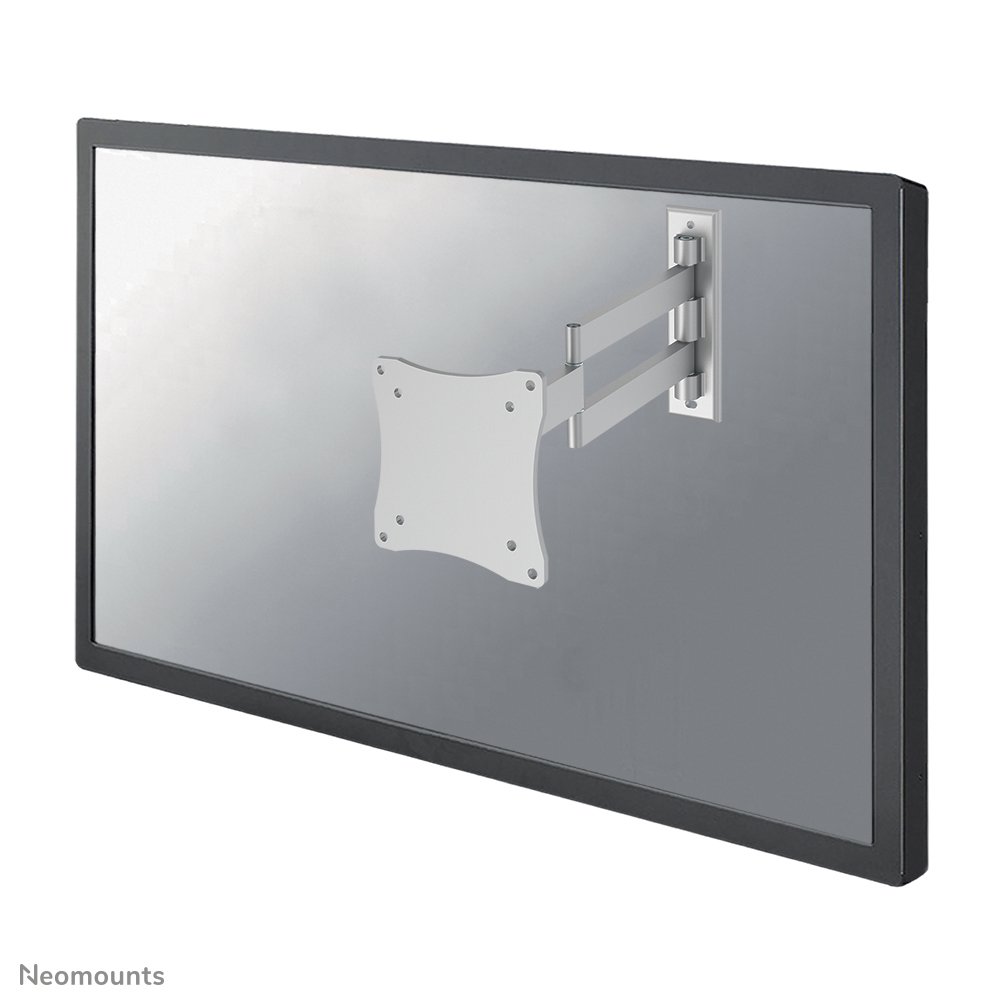[FPMAW830] Neomounts FPMA-W830 Wandhalterung, 10 bis 27 Zoll, bis 12 kg, VESA 75x75 bis 100x100, Neigen, Schwenken, Voll beweglich