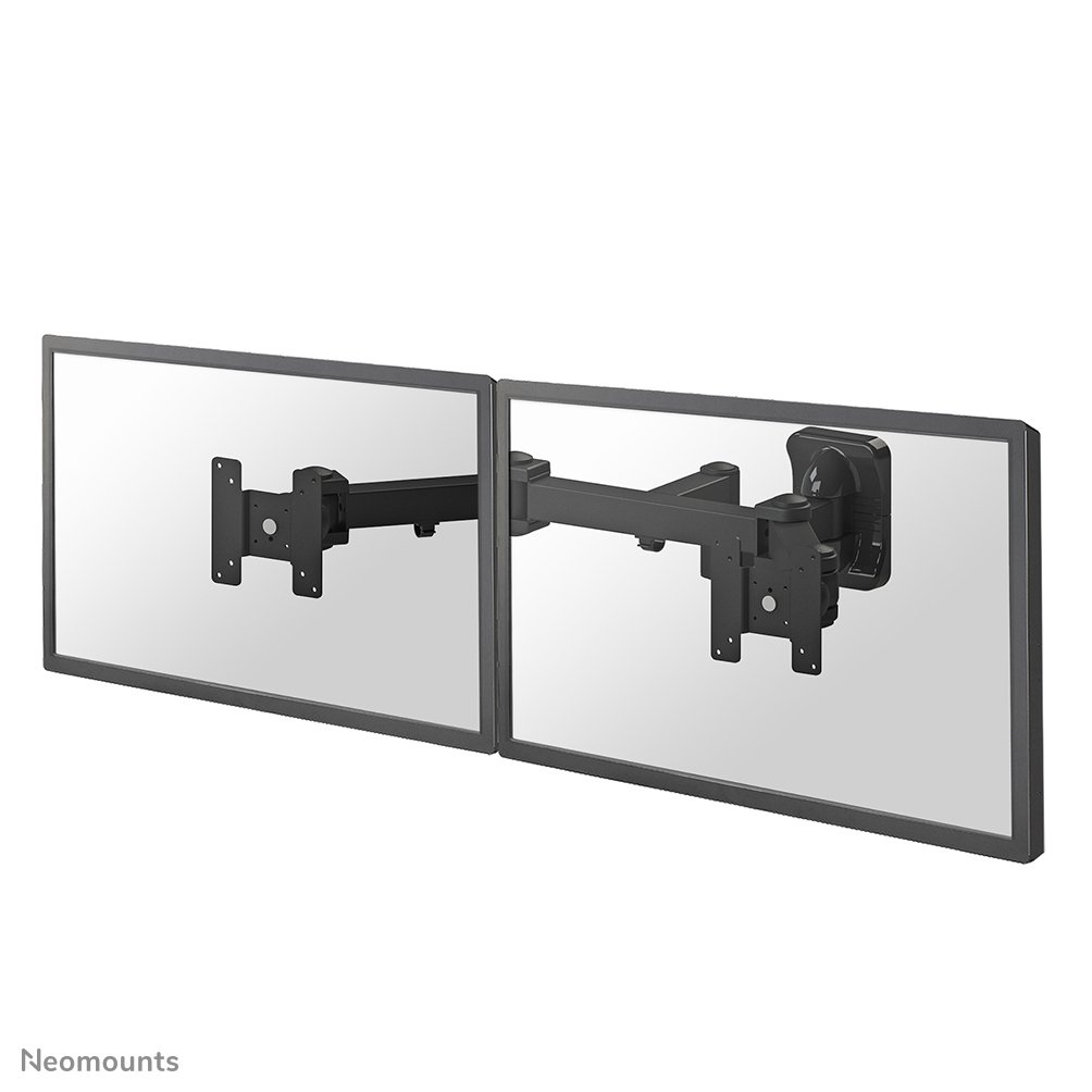 [FPMAW960D] Support mural pour écran Neomounts FPMA-W960D, 10 à 27 pouces, jusqu'à 6 kg, 2 écrans, VESA 75x75 à 100x100