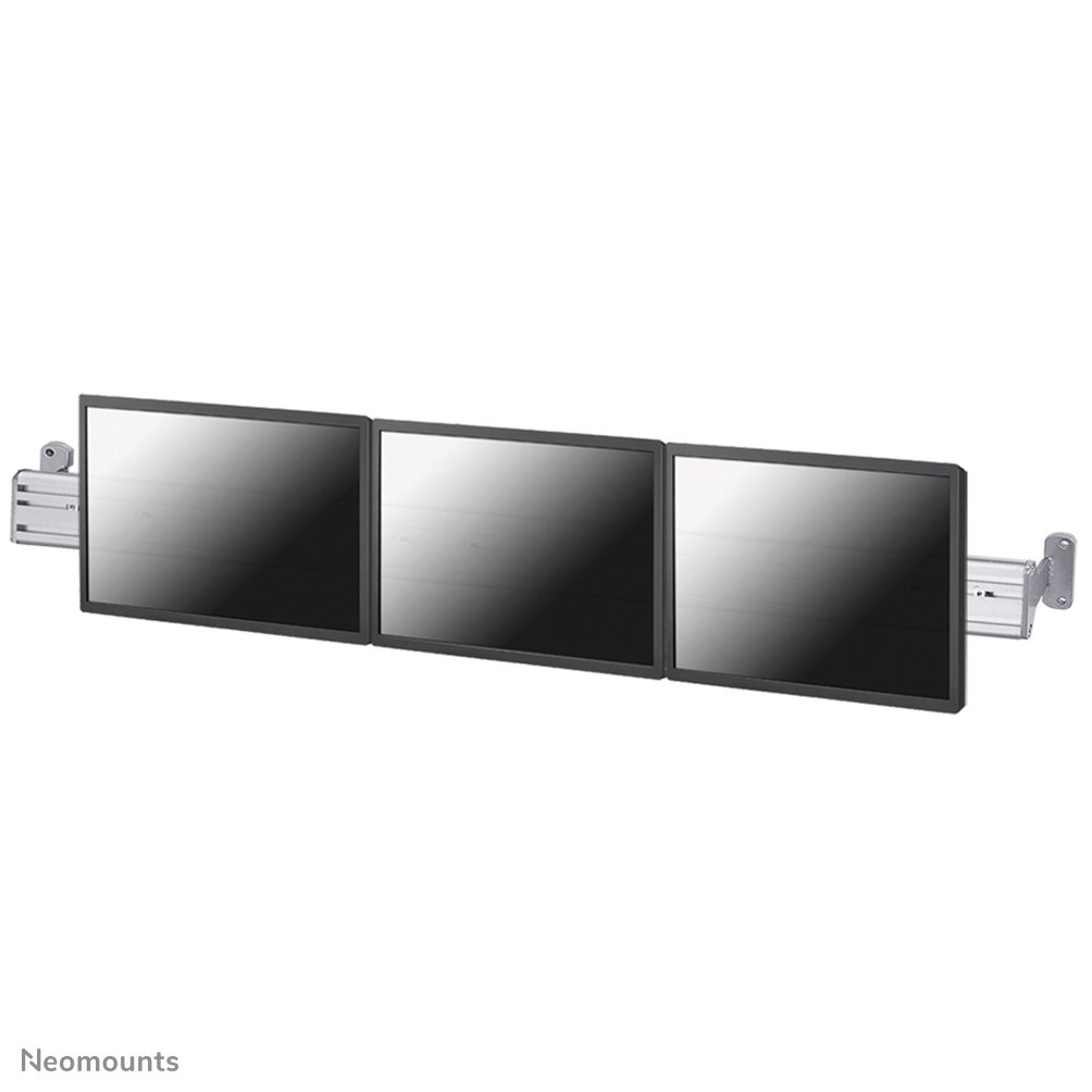 [FPMAWTB100] Neomounts FPMA-WTB100 Wandhalterung, 10 bis 24 Zoll, bis 10 kg, 3 Bildschirme, VESA 75x75 bis 100x100