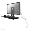 Accessoire de bureau Neomounts KEYB-V200BLACK, 32 pouces, jusqu'à 2 kg, VESA 75x75 à 100x100, fixé