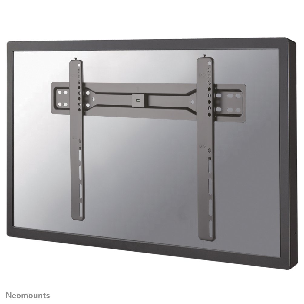 Support mural pour écran Neomounts LED-W600BLACK, 37 à 75 pouces, jusqu'à 35 kg, VESA 200x200 à 600x400, fixé