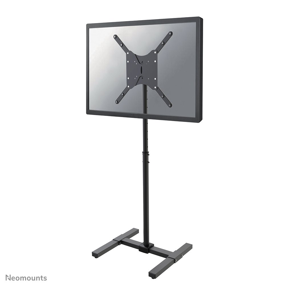 [NSFS100BLACK] Neomounts NS-FS100BLACK Bodenständer, 10 bis 55 Zoll, bis 20 kg, VESA 75x75 bis 400x400, Neigen