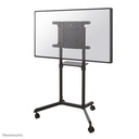 Neomounts NS-M1250BLACK Display-Rollwagen, 37 bis 70 Zoll, bis 70 kg, VESA 200x200 bis 600x400, Neigen, Rotieren