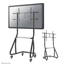 Chariot mobile pour écran Neomounts NS-M3800BLACK, 60 à 100 pouces, jusqu'à 100 kg, VESA 200x200 à 1000x600, fixé