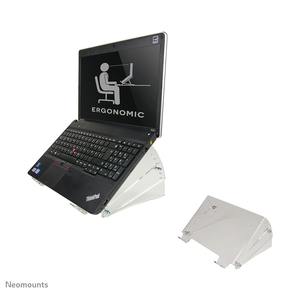 Support pour ordinateur portable Neomounts NSNOTEBOOK300, 10 à 22 pouces, jusqu'à 15 kg, inclinaison
