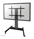 Chariot mobile pour écran Neomounts PLASMA-M2250SILVER, 42 à 100 pouces, jusqu'à 130 kg, VESA 200x200 à 800x600, fixé